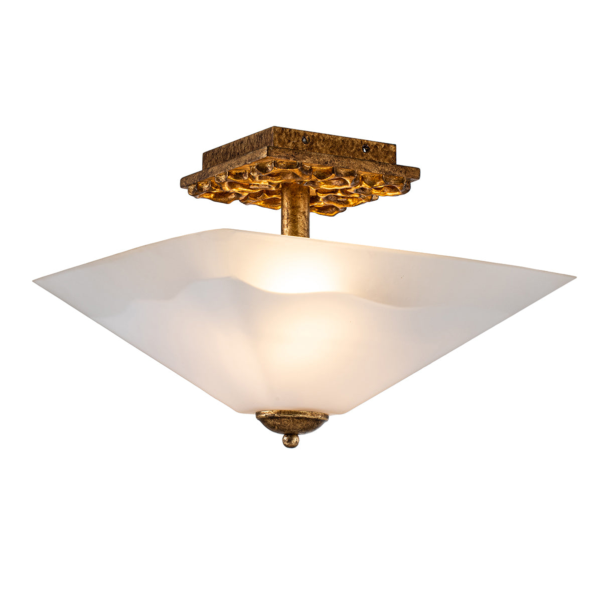 Star 2 lt Flush - Distressed E27