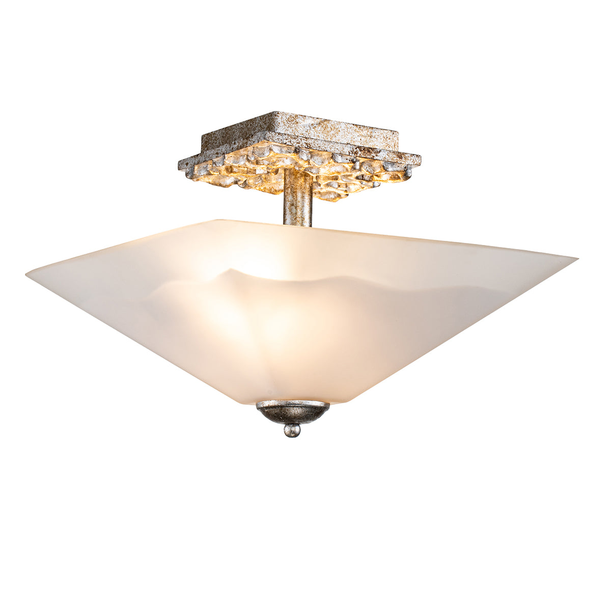 Star 2 lt Flush - Distressed E27