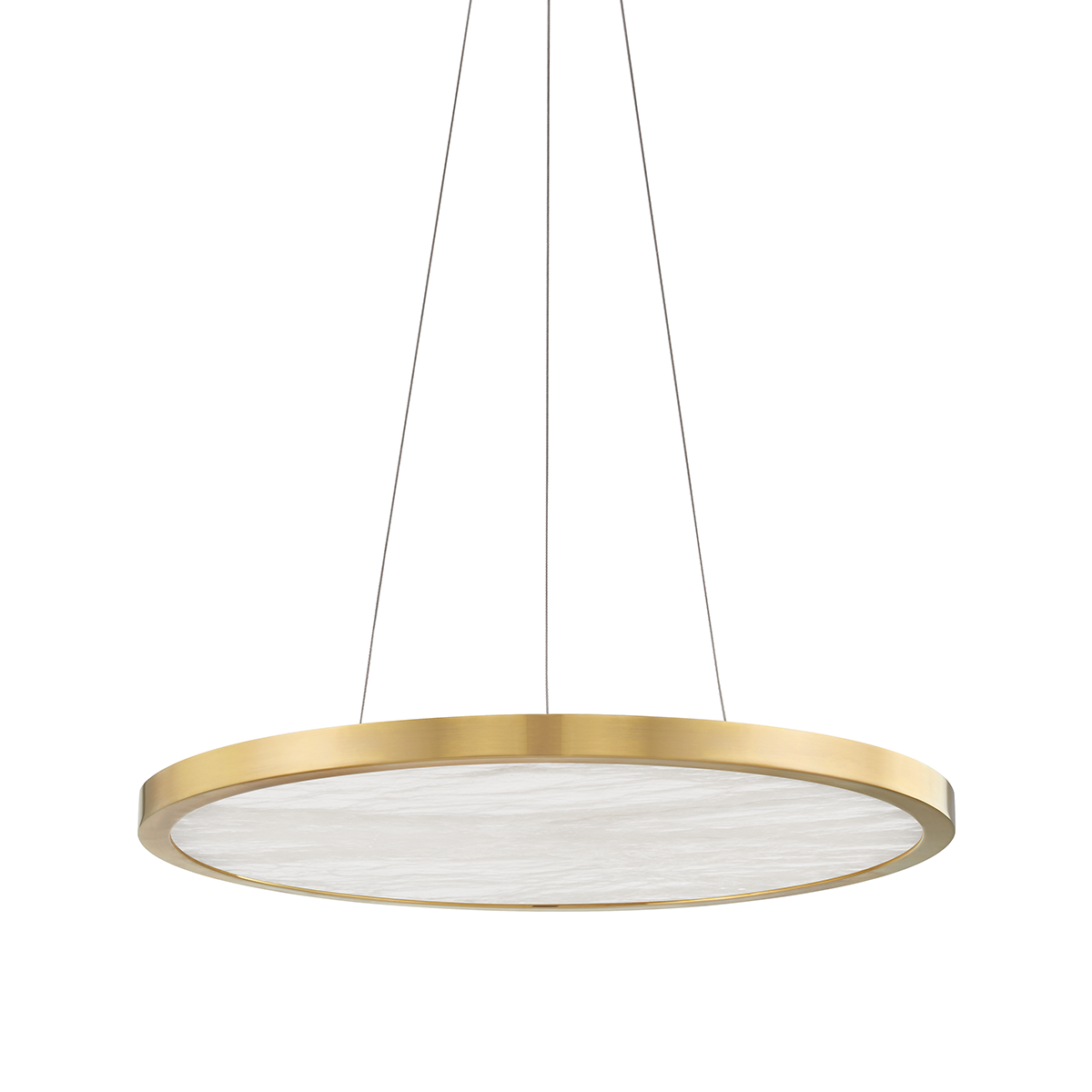 Eastport 24"  LED Pendant - Aged Brass