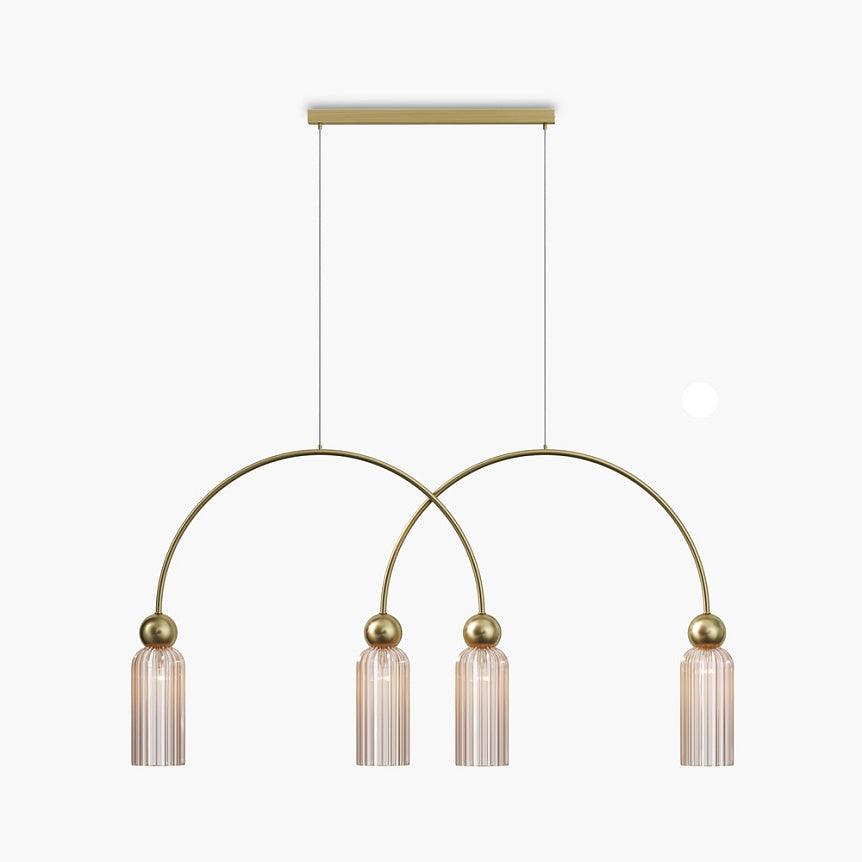 Antic 4 Light Pendant Lamp