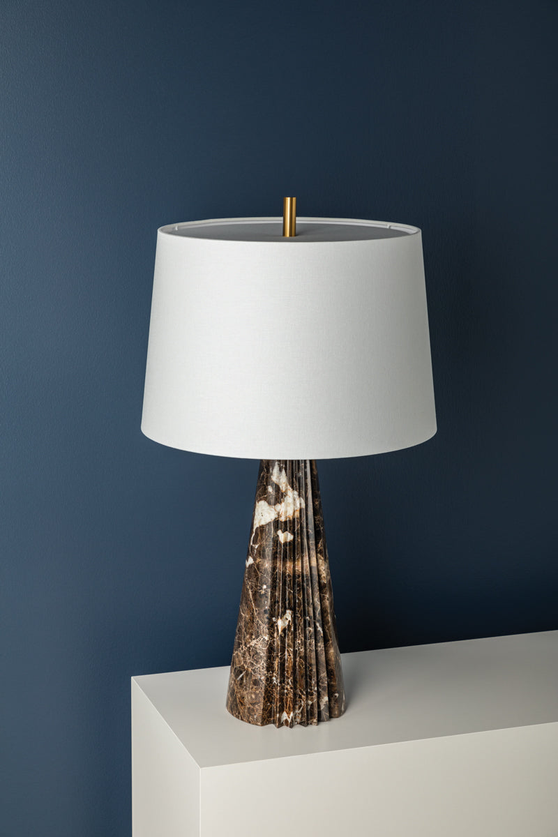 Fanny 1Lt Table Lamp - Dark Marble