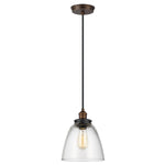 Baskin 1 Light Pendant - Various Size & Finish