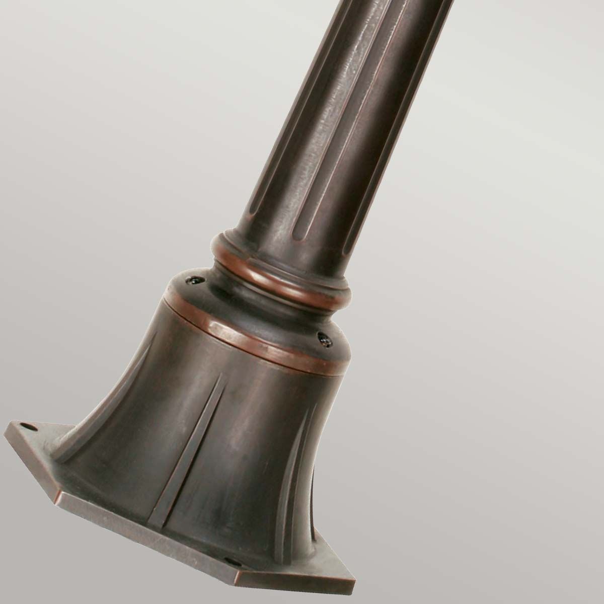 Baton Rouge 3/4Lt Post Light - Walnut IP44 E14