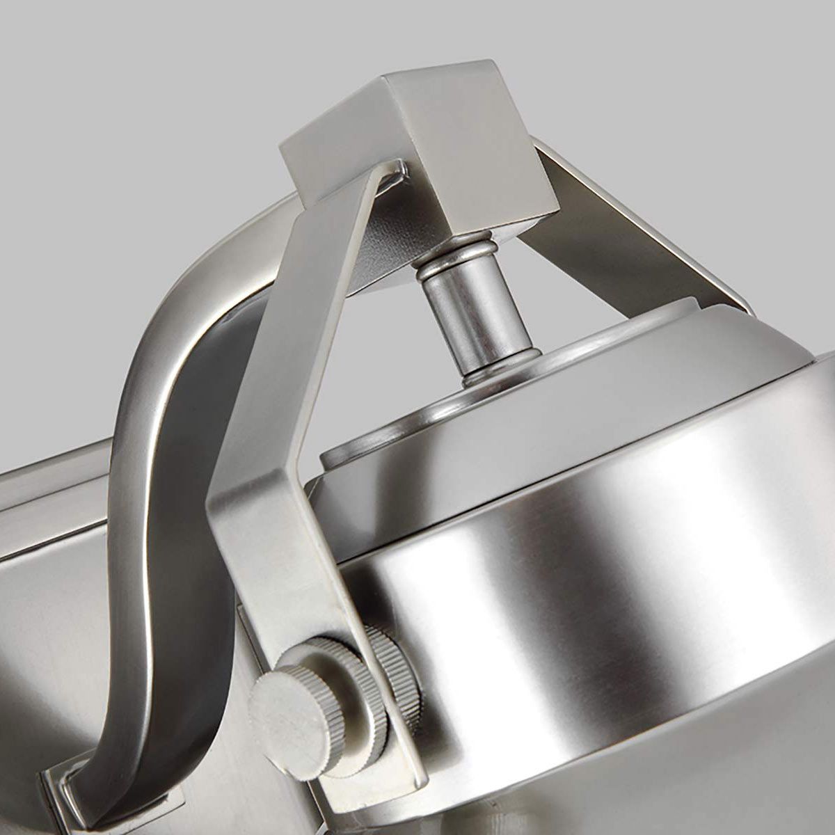 Boynton 1 Light Small/Medium/Large Outdoor Wall Lantern - Painted Brushed Steel E27 IP44