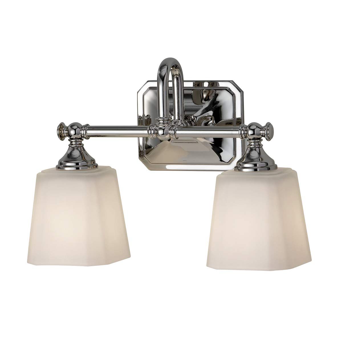 Concord 2 Light Above Mirror Light IP44 - Polished Chrome