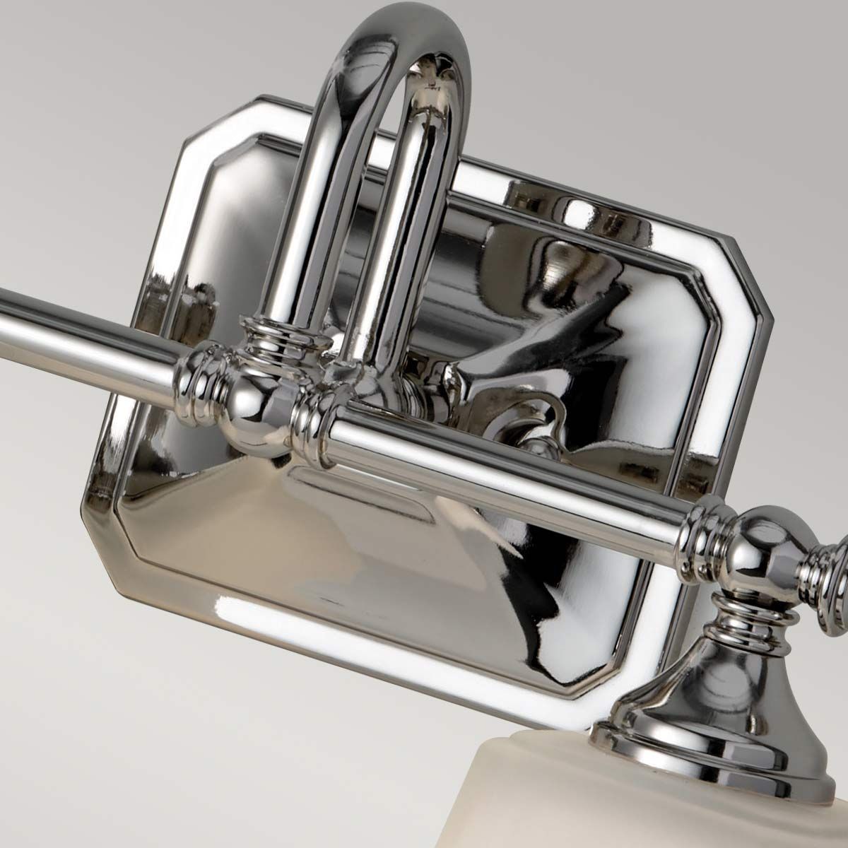 Concord 2 Light Above Mirror Light IP44 - Polished Chrome