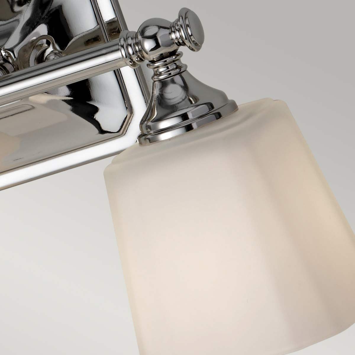 Concord 2 Light Above Mirror Light IP44 - Polished Chrome