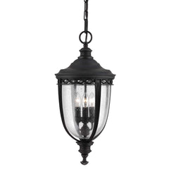 English Bridle 3 Light Large Chain Lantern - Various & Size Finish IP44 E14