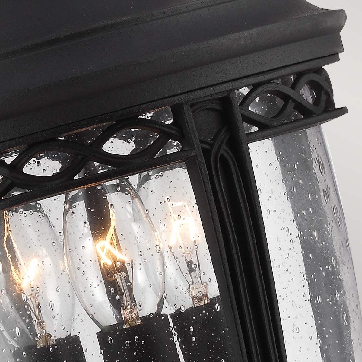 English Bridle 3 Light Large Chain Lantern - Various & Size Finish IP44 E14