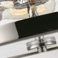 Harrow 2 Light Semi-Flush - Polished Nickel E27