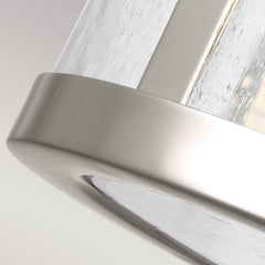 Harrow 2 Light Semi-Flush - Polished Nickel E27
