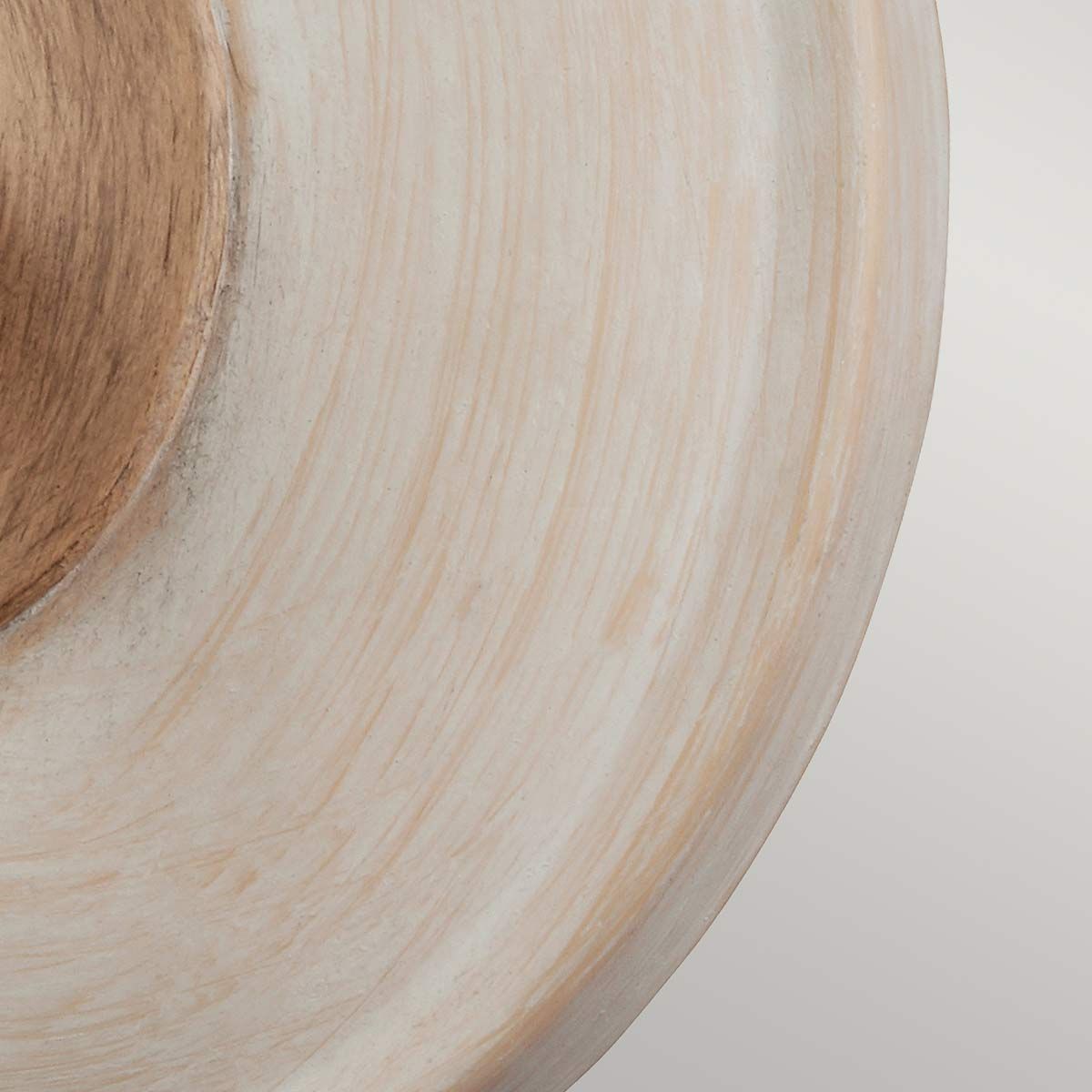 Hartsville 1 Light Wall Light - Chalk Washed/Beachwood IP20 E14