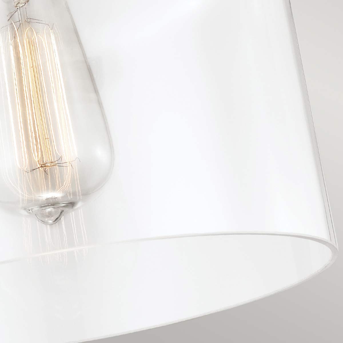 Hounslow 1 Light Flush Light - Burnished Brass/Polished Nickel E27