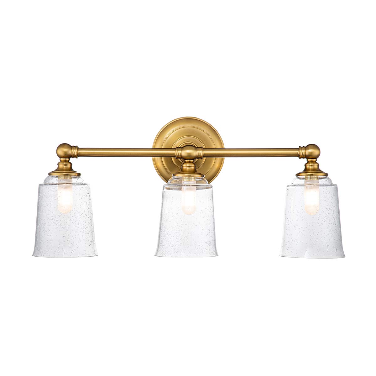 Huguenot Lake 2/3 Light Above Mirror Light Polished Chrome/Burnished Brass - Finish