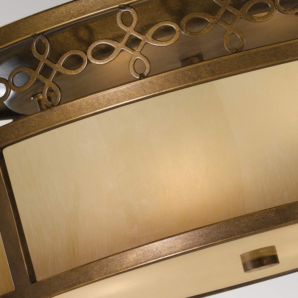 Justine 3 Light Flush - Astral Bronze E27