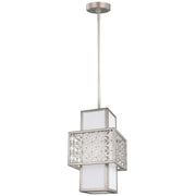 Kenney 1 Light Mini-Pendant - Sunrise Silver