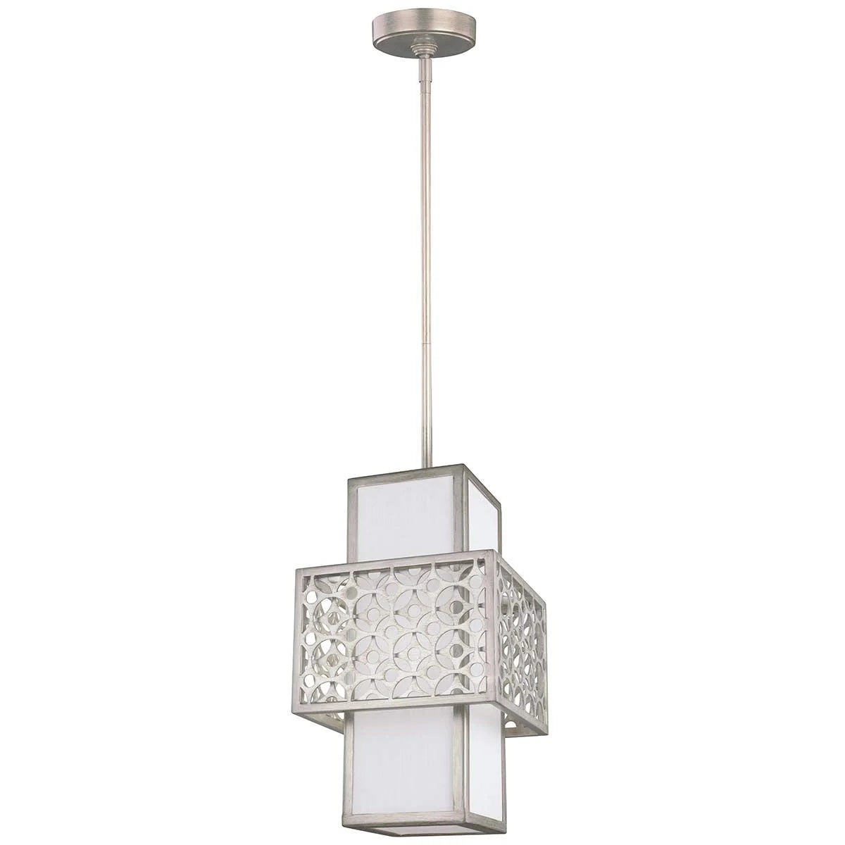 Kenney 1 Light Mini-Pendant - Sunrise Silver