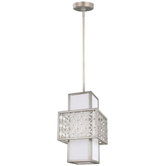 Kenney 1 Light Mini-Pendant - Sunrise Silver