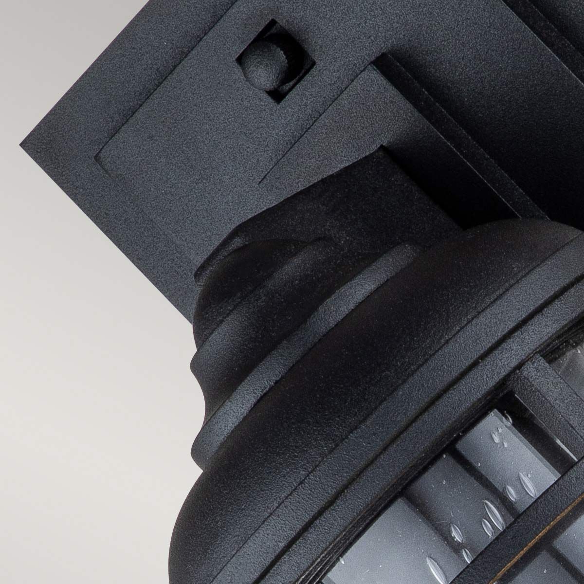 Lighthouse 1 Light Small/Medium Outdoor Lantern - Black E27 IP44