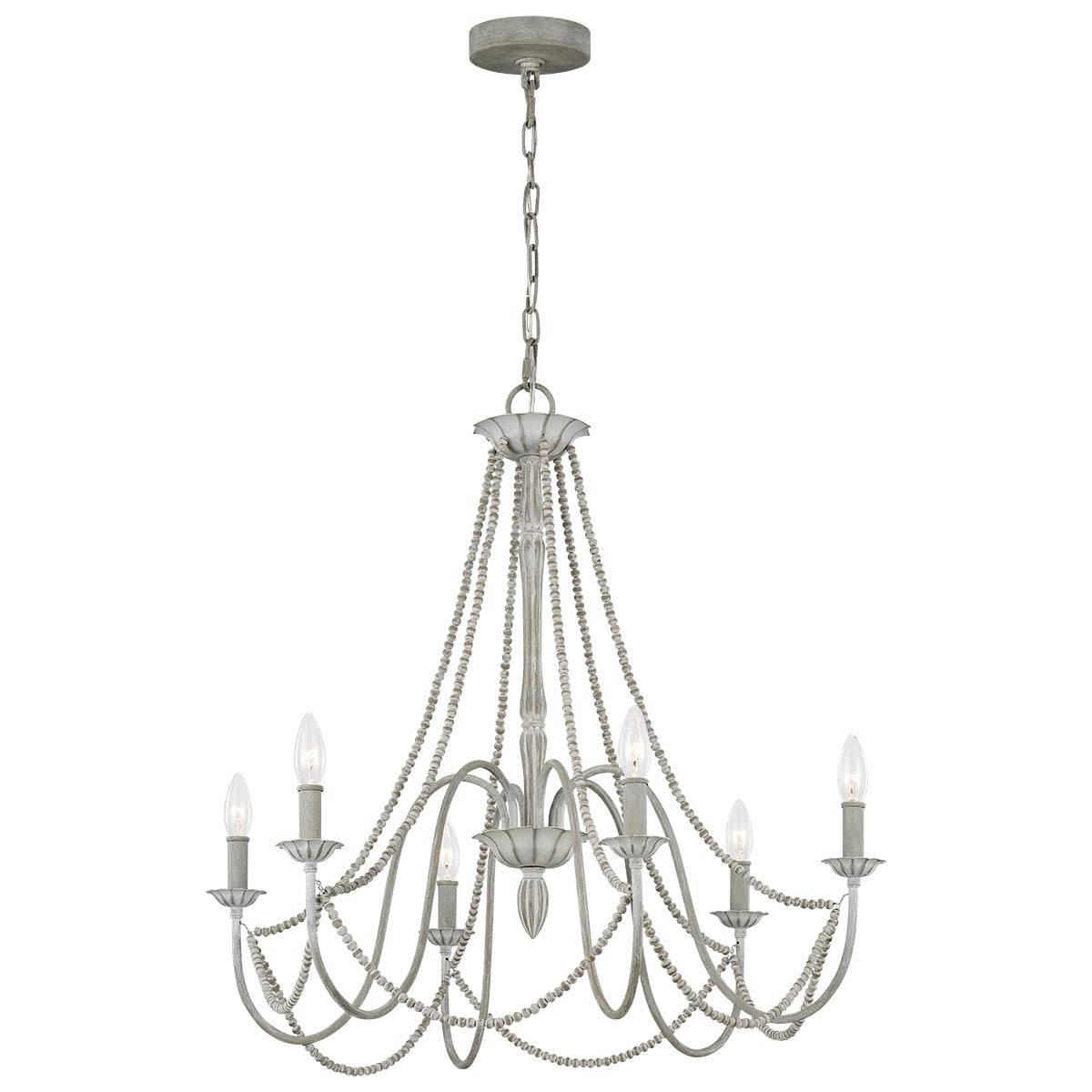 Maryville 3/6Lt Multi-Arm Pendant - Washed Grey