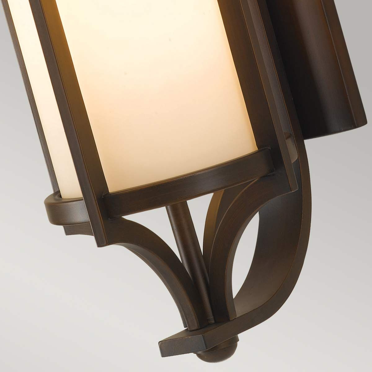 Merrill 1 Light Small Wall Lantern - Heritage Bronze E27 IP44