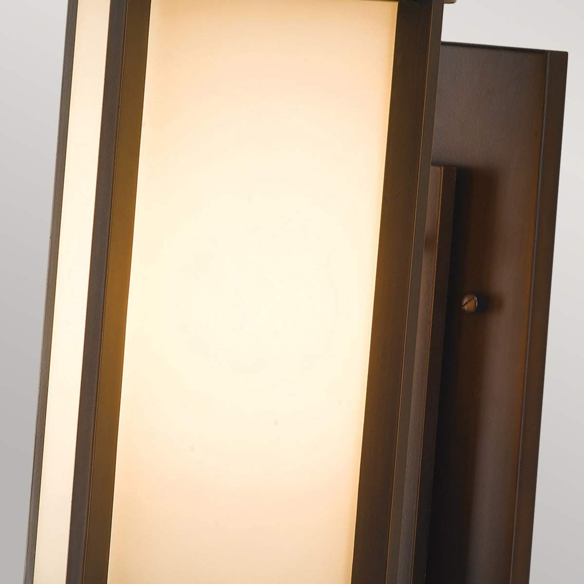 Merrill 1 Light Small Wall Lantern - Heritage Bronze E27 IP44