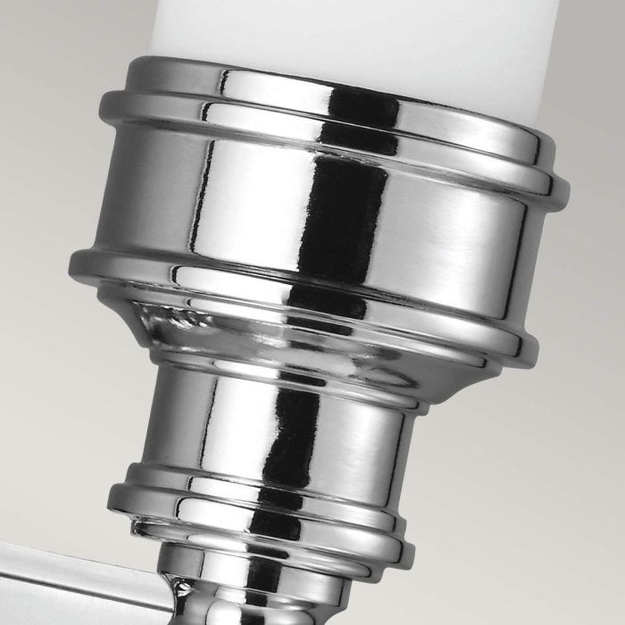Payne Ornate 1Lt Bathroom Wall Light IP44 - Polished Chrome
