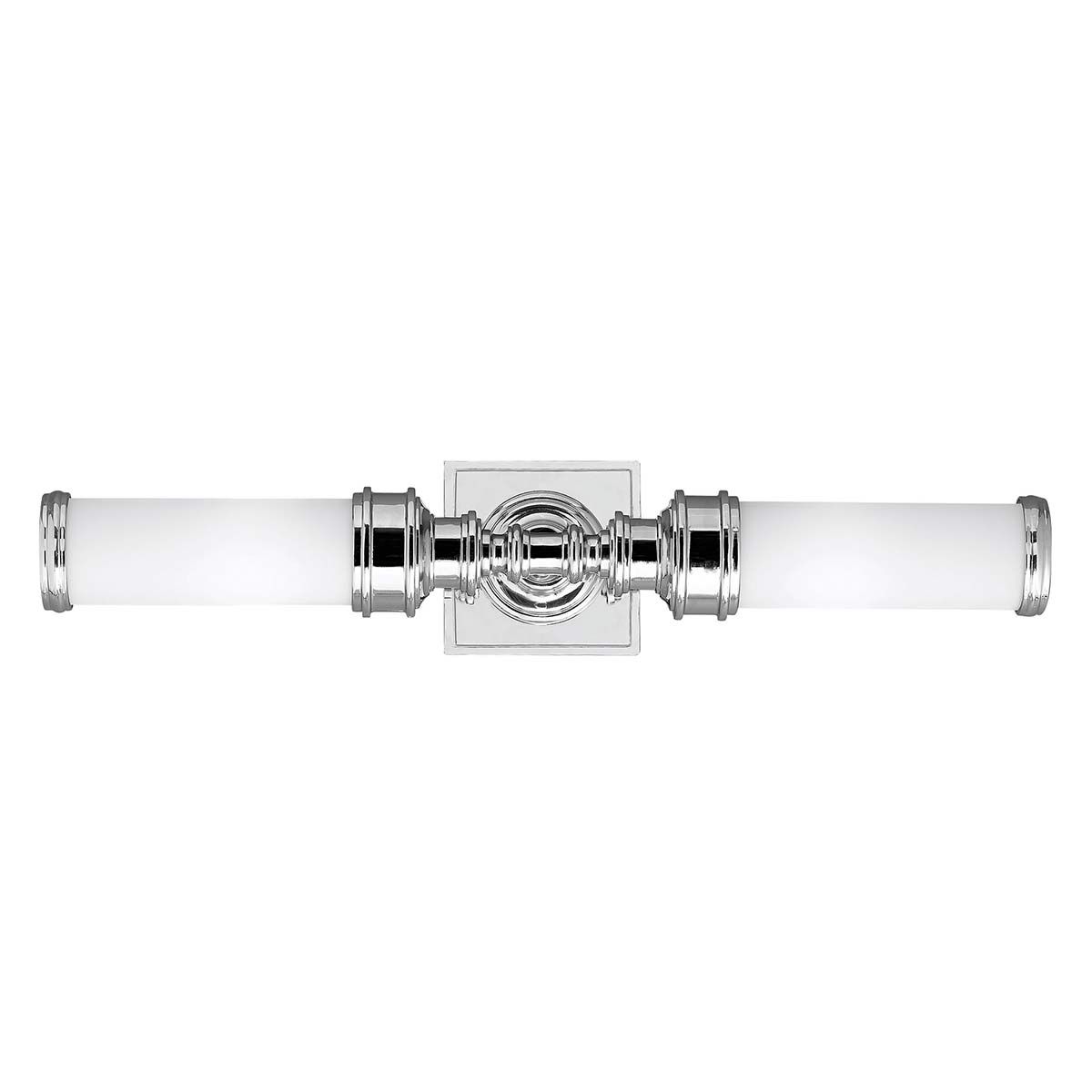 Payne Ornate 2Lt Bathroom Over Mirror Light IP44 - Polished Chrome
