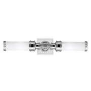 Payne Ornate 2Lt Bathroom Over Mirror Light IP44 - Polished Chrome