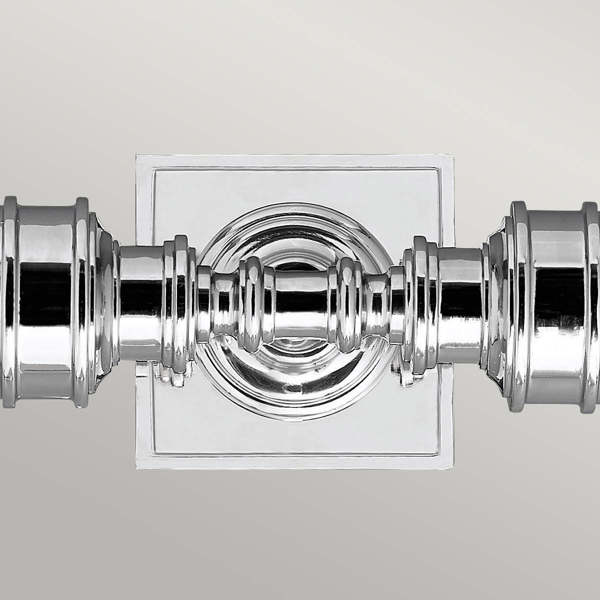 Payne Ornate 2Lt Bathroom Over Mirror Light IP44 - Polished Chrome