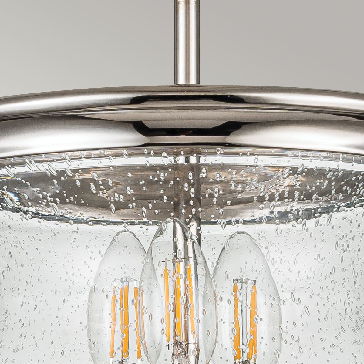 Pickering Lane 3 Light Semi-Flush - In Various Finishes E14