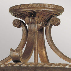 Stirling Castle 2 Light Semi-Flush - British Bronze E27