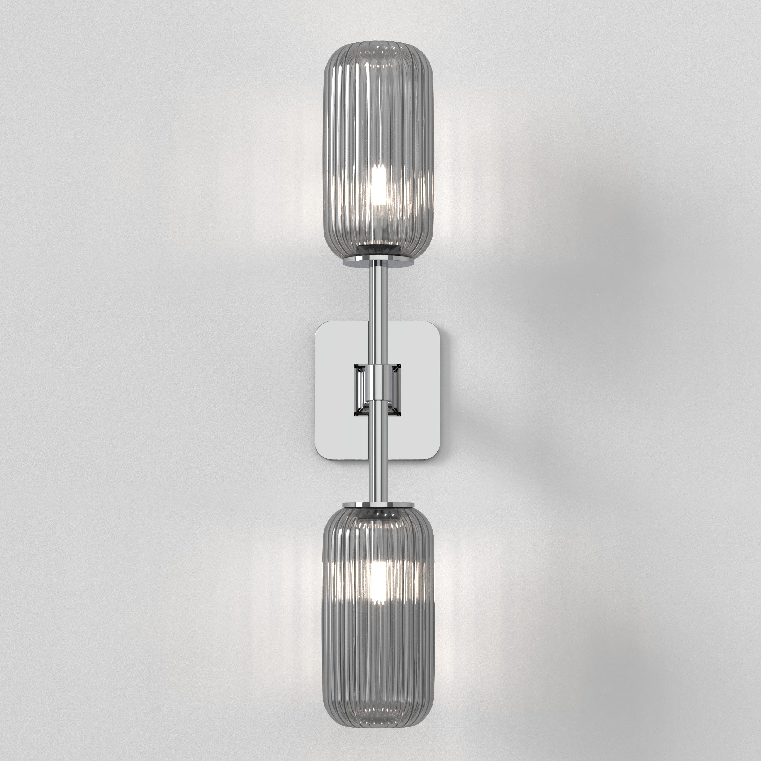 Tacoma Reed Ribbed Glass