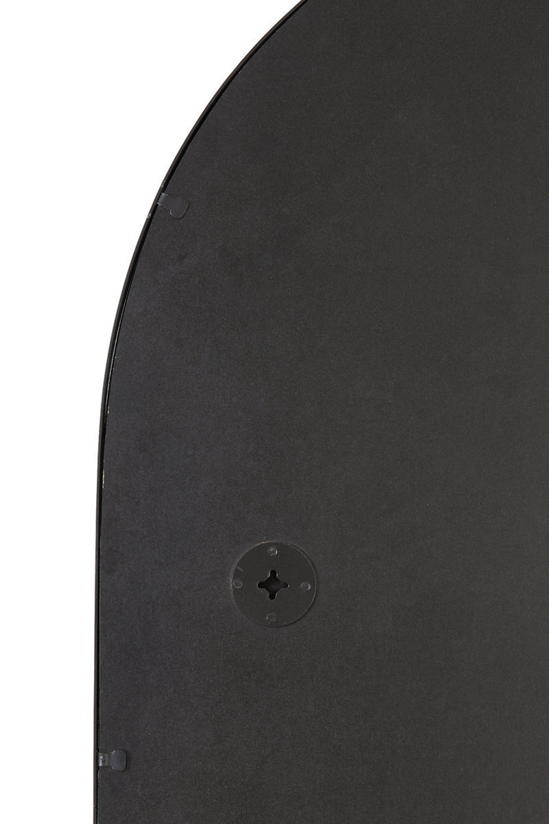 Feres Arched Mirror - Matt Black Finish