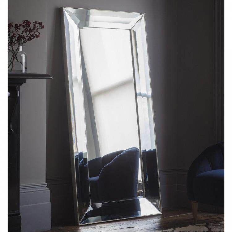 Ferrara Leaner Mirror Silver W915 x H1825mm