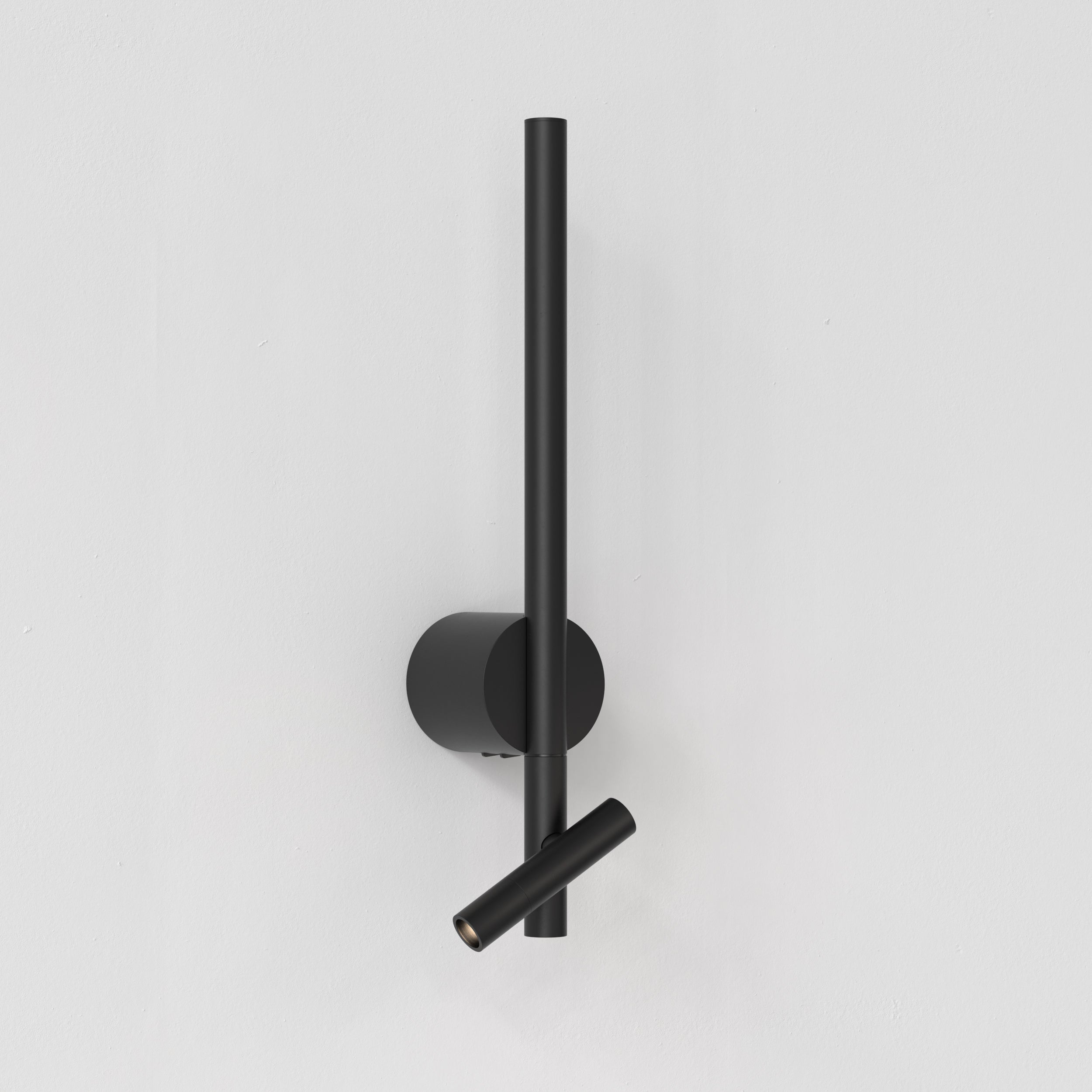 Baton Indoor Reader LED- Matt Black/ Matt Nickel