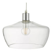 Dar Fidella Easy Fit Pendant Clear Glass - Cusack Lighting
