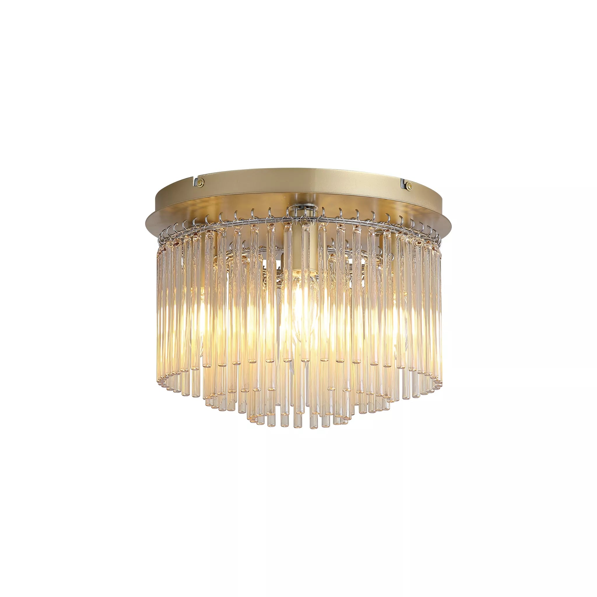 Swizzle 5Lt Flush Light- Gold/ Black Finishes