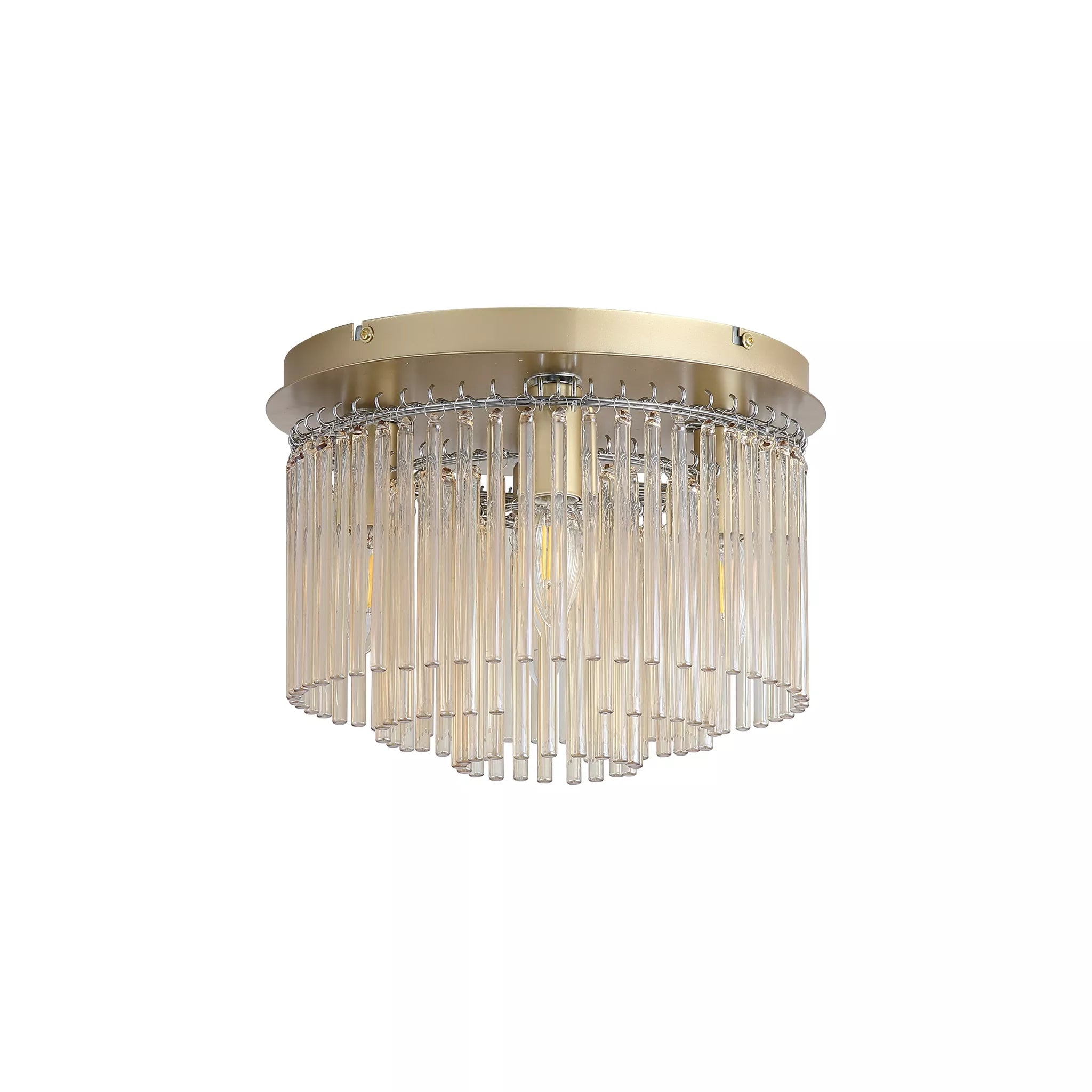 Swizzle 5Lt Flush Light- Gold/ Black Finishes