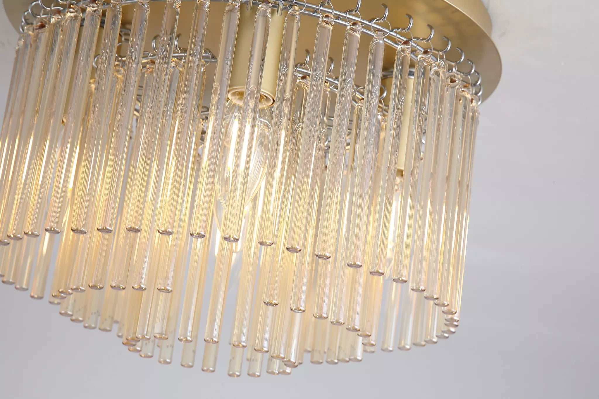 Swizzle 5Lt Flush Light- Gold/ Black Finishes