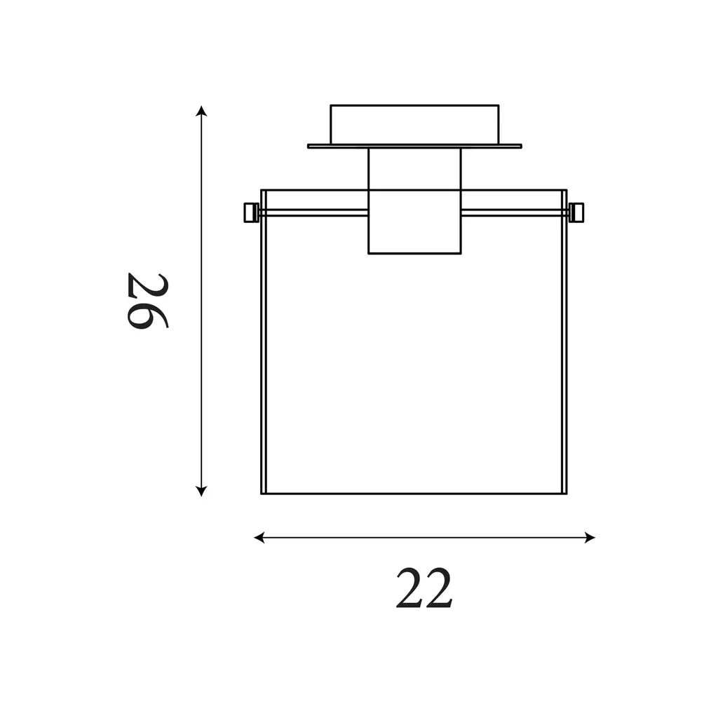 Sweden 1Lt/ 3Lt  Flush - Mocha/ Black Finishes