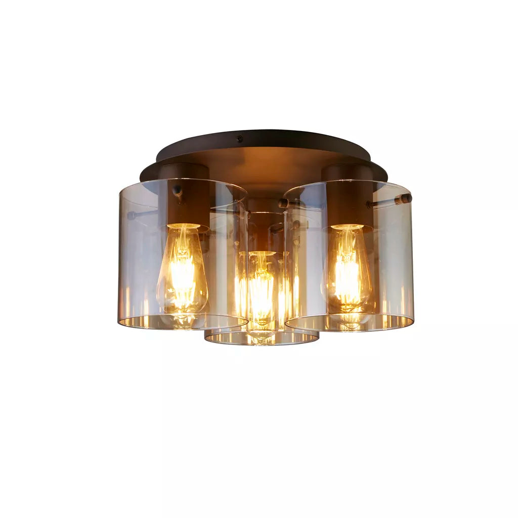 Sweden 1Lt/ 3Lt  Flush - Mocha/ Black Finishes