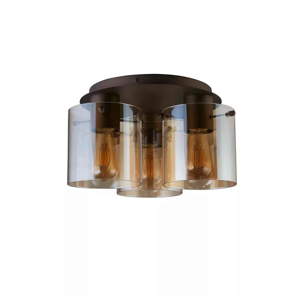 Sweden 1Lt/ 3Lt  Flush - Mocha/ Black Finishes