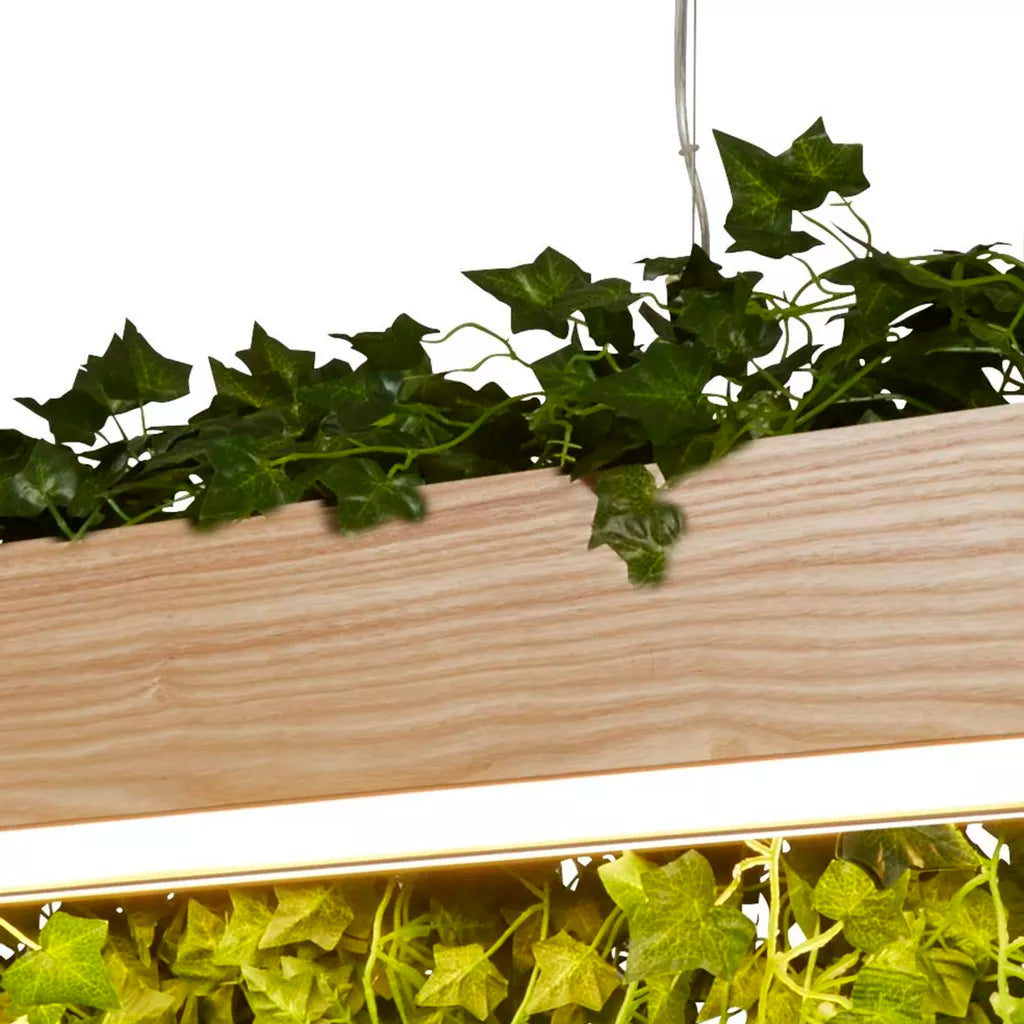 Ash LED Bar Ceiling Pendant - Wood