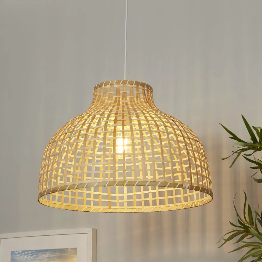 Bali Pendant- Bamboo Finish