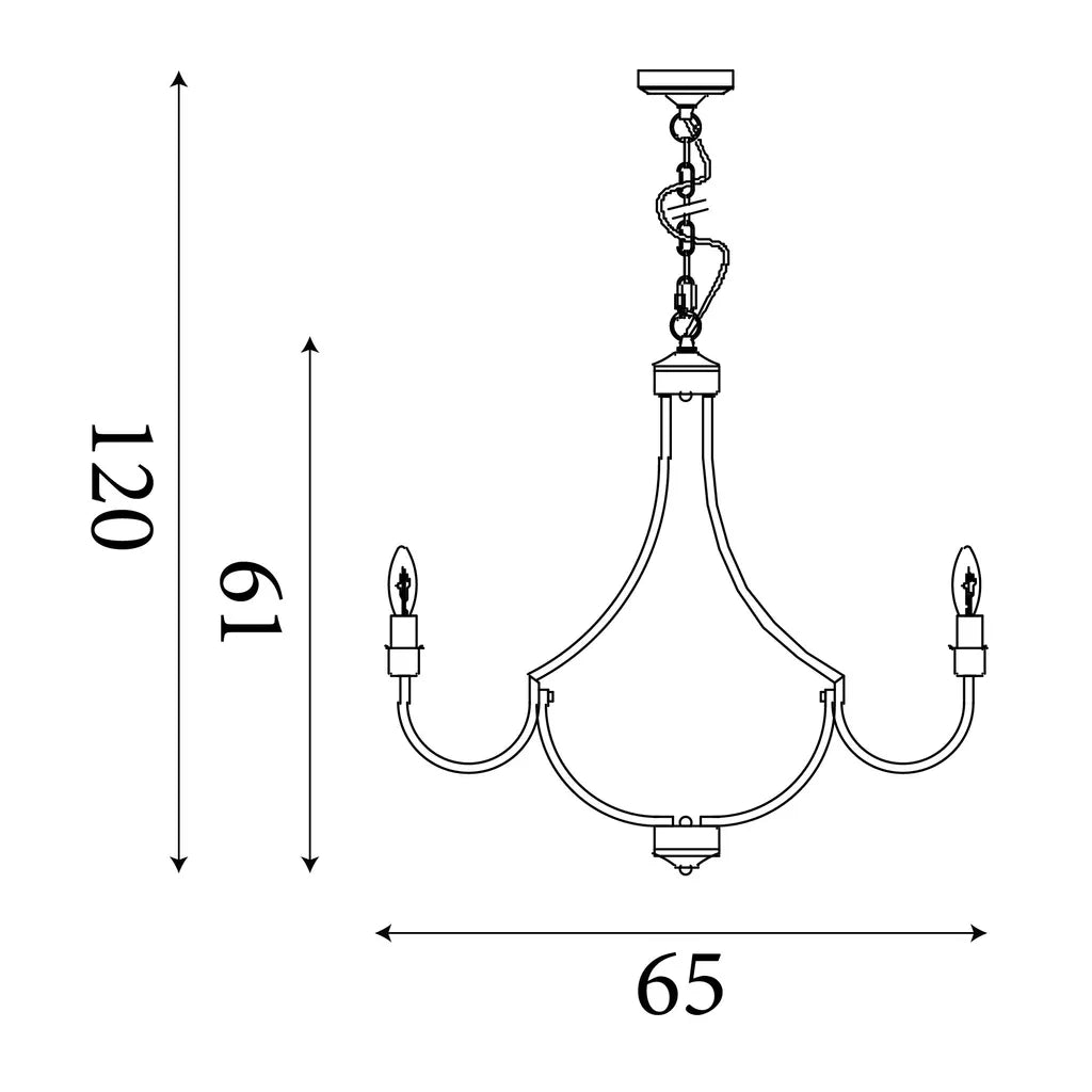 Lodge 5lt/ 8Lt Pendant - Satin Silver/ Black Finish