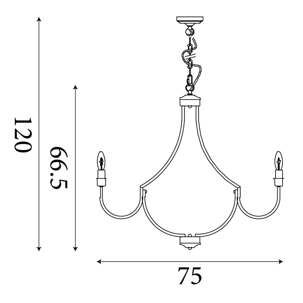 Lodge 5lt/ 8Lt Pendant - Satin Silver/ Black Finish