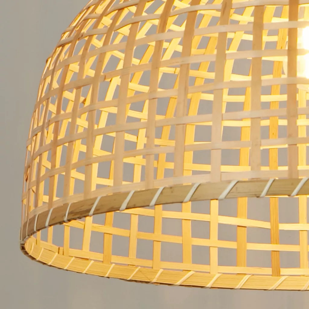 Bali Pendant- Bamboo Finish