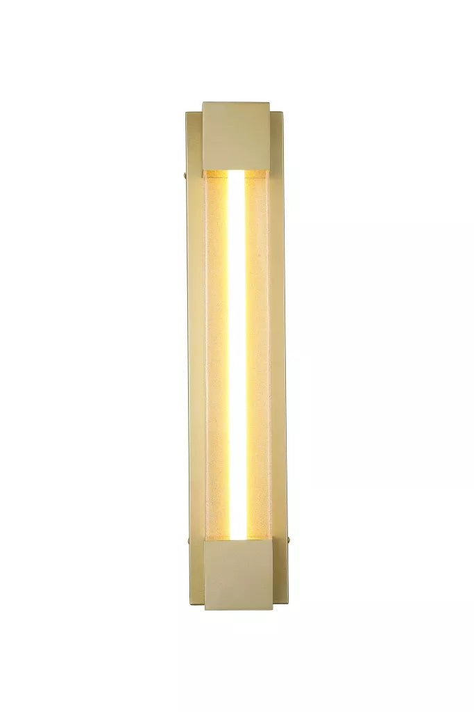 Sacramento OD LED Wall Light - Stainless Steel Painted Gold