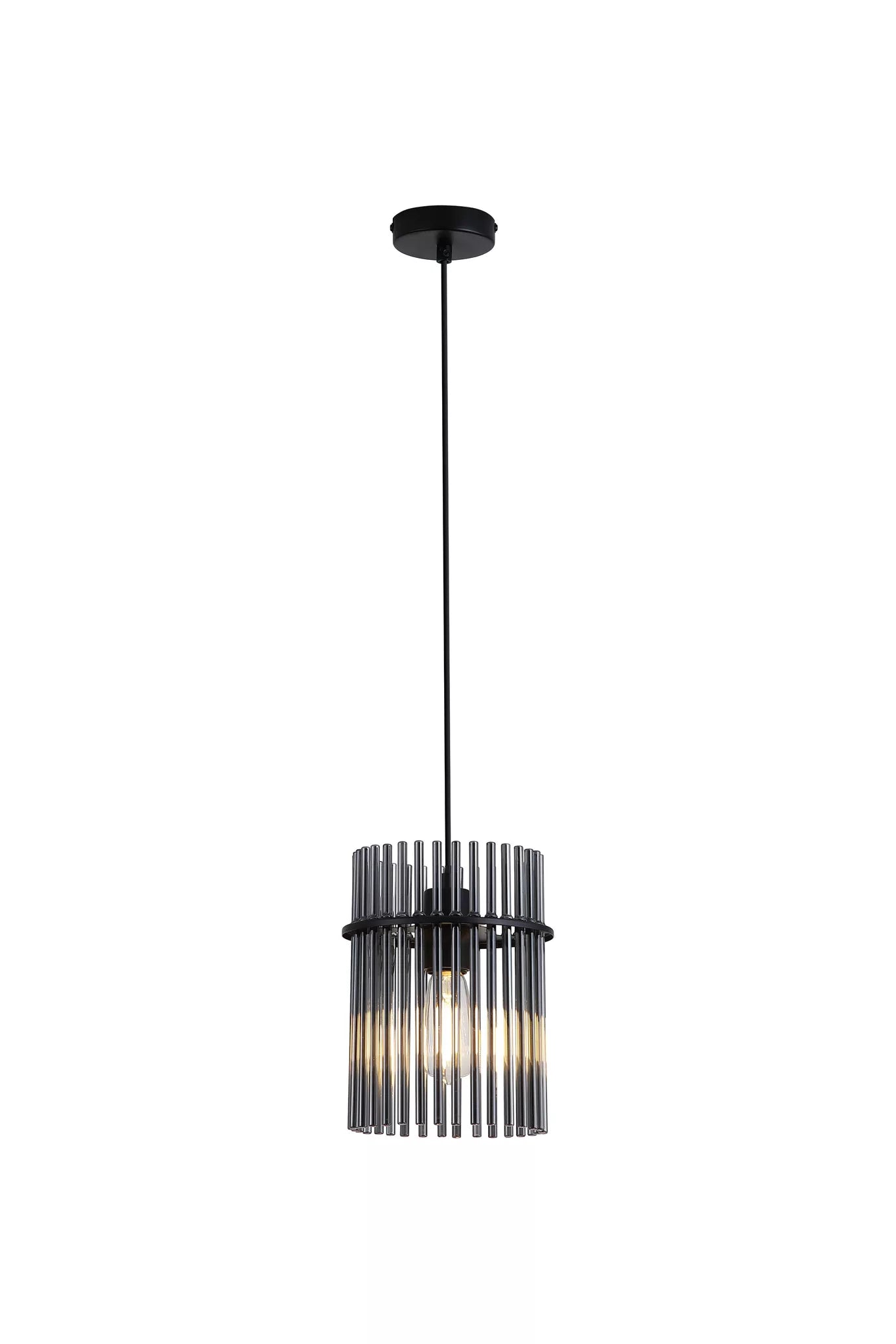 Swizzle 1Lt Pendant- Black/ Gold